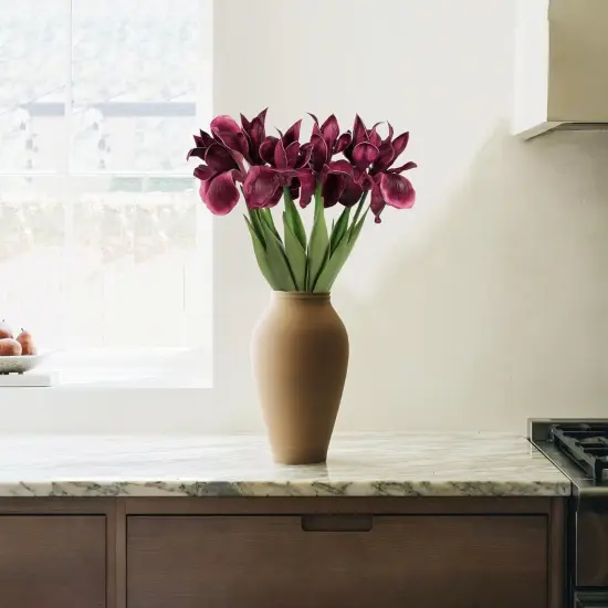 Artificial Real Touch Flowers 6 PCS 18.9 in Long Stems Flowers Artificial {6}