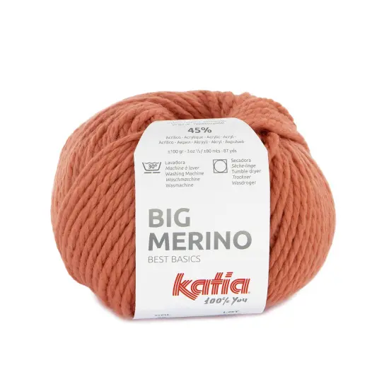 Katia Big Merino Superwash Wool Yarn Camel {4}