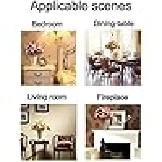 Silk Peony Flower Bouquet Floral Plants Decor {4}