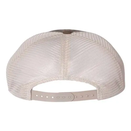 Valucap&reg; Washed Cotton Mesh Back Cap Royal/ Stone {5}