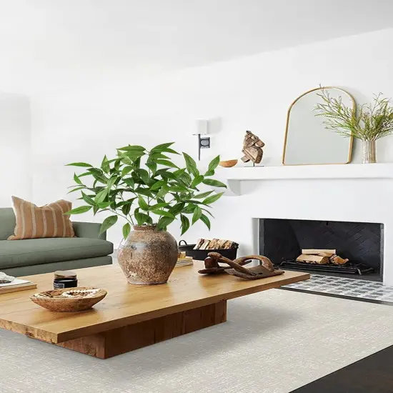 Eucalyptus Stems 39.5 '' Tall, Artificial Branches for Vase Round Year Faux Greenery Stems Realistic Green Eucalyptus Leaf Plant Sprays for Home Decor Indoor Party Wedding, Set of 3 {5}