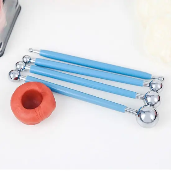 31pcs Fondant Cake Modeling Decorating Hand Sculpting Tools Kit for Cookie Cake Decorating, Sugarcraft Sculpture Pottery {3}