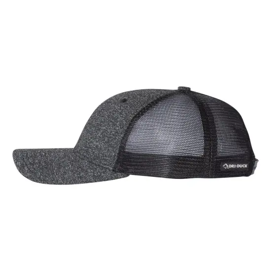 DRI DUCK&reg; Fuse Trucker Cap Black/ Black {6}