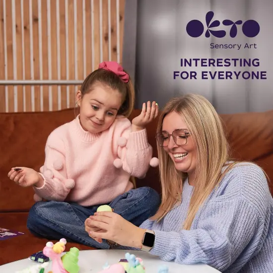 OKTO Air Clay Set for Creativity – 24 Colors {6}