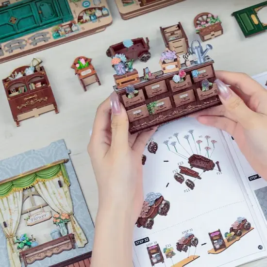 DIY Book Nook Kit - Blossom Florists {3}