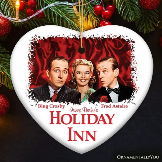 Holiday Inn Christmas Ornament, 1942 Classic Movie Gift and Tree Decor {2}