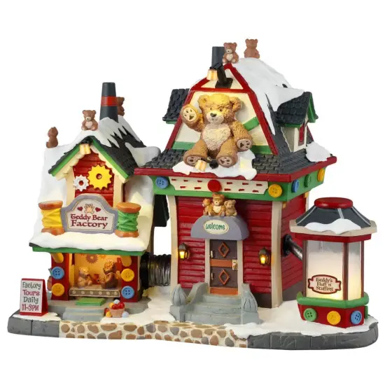 Teddy Bear Factory - Lemax Caddington Village {1}