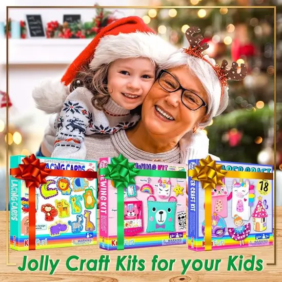 My First Unicorn Bunny Paper Craft Kit for Toddlers and Girls Age 3-8 Years Old, Include 18 Cute DIY Arts and Crafts Projects, Organized Art Activities Supplies Box Preschool Creative Toys {4}