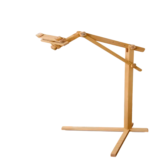 Wooden embroidery stand FLOOR-STANDING Flamingo without frame CSFL1 {3}