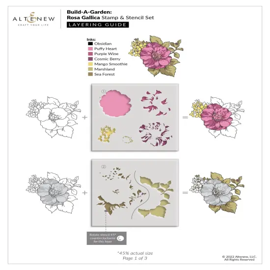 Build-A-Garden: Rosa Gallica & Add-On Die Bundle {3}