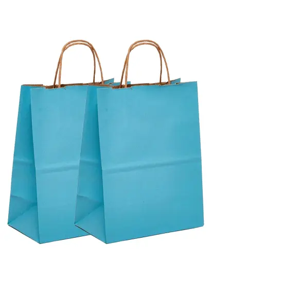 Multi-Use Kraft Shopping Bag 8" x 5" x 10.25" {4}