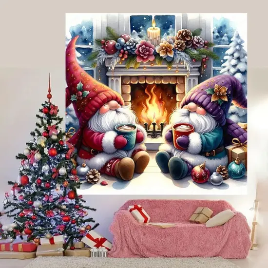 Christmas Gnome Diamond Painting Kits for Adults (14X14Inch) {3}