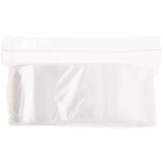Plymor 2.5" x 4", 2 Mil Zipper Reclosable Plastic Bags {3}
