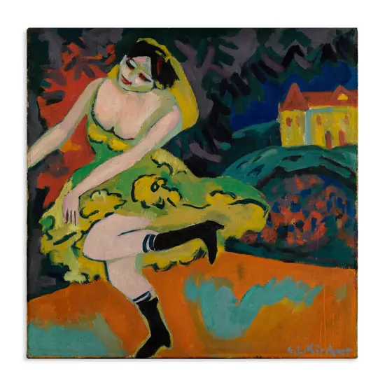 Stupell Industries Kirchner Painting of Woman Canvas Wall Art Design by one1000paintings {1}