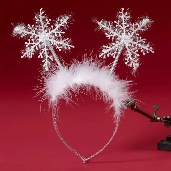 Snowflakes Adult Headband {4}