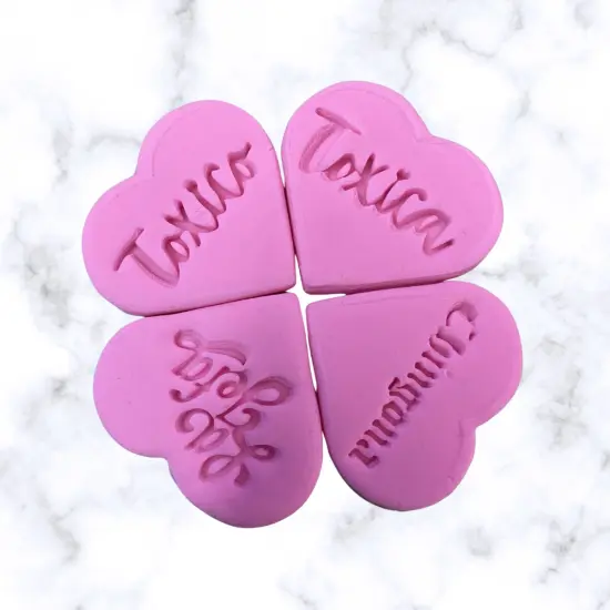 Latino Valentine's Mini Heart Shaped {1}