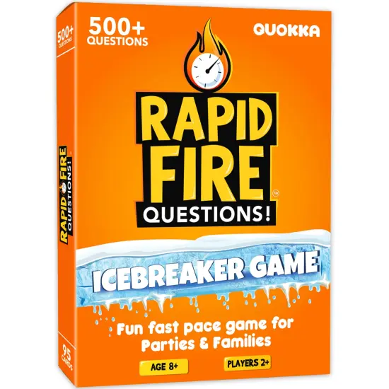 Rapid Fire Questions Kids & Family Card Quiz Game {1}
