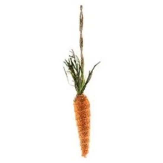 Burlap Carrot Ornament {1}
