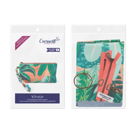 Crosscut Sewing Co.&reg; Wristlet Sewing Kit - Beginner Sewing Project Kit Belize {2}