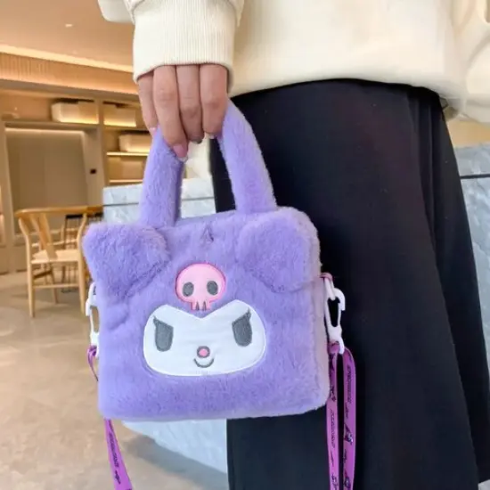 Hk and friends Plush Shoulder Bag {3}