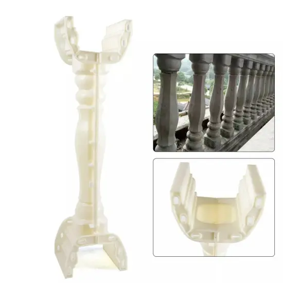 2Pcs 89CM Roman Column Railing Concrete Plaster Casting Mould Balustrades Mold {4}