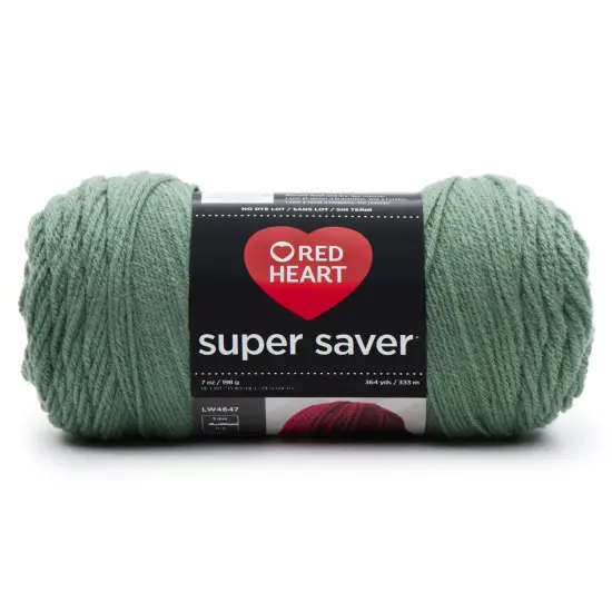 Red Heart Super Saver Yarn 24 Pack-Light Sage {3}