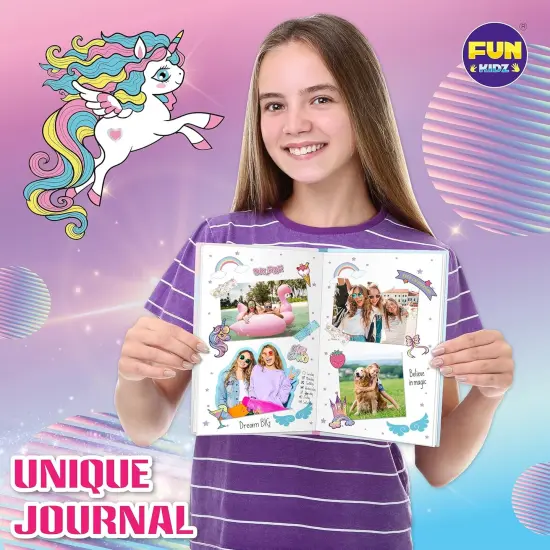 Unicorn Journal Kit for Girls {2}