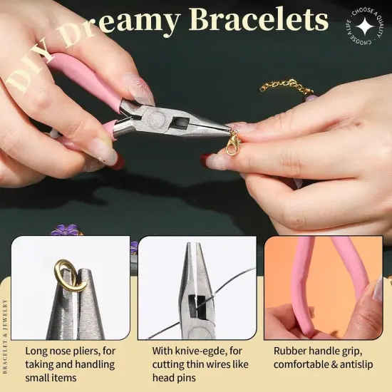 801 PCS Lobster Claw Clasps and Jump Rings(	Gold & Silver) {4}