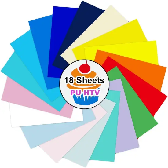 Boho Color Heat Transfer Vinyl Sheets {2}