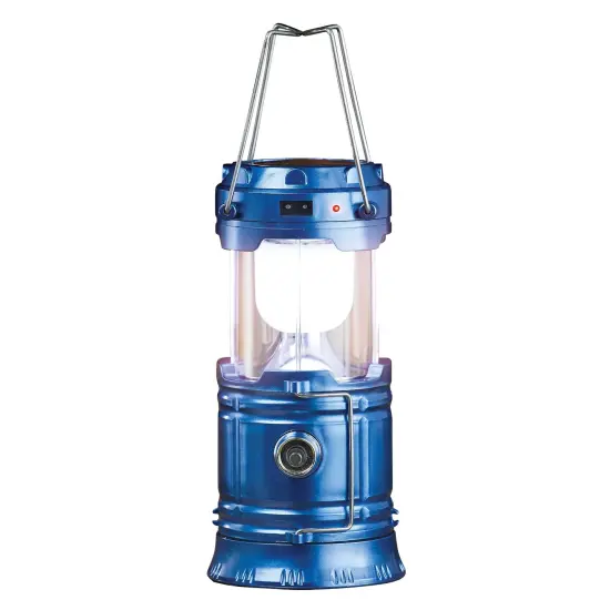Collections Etc Portable Solar Bright LED Lighted Emergency Lantern {2}