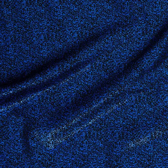 1 Yard Pebble Hologram Nylon Spandex Tricot Fabric 58/60" Width Black Multi {7}