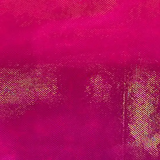 1 Yard Moonlight Foil Nylon Spandex Tricot Fabric 60 Inch Width Hot Pink {1}