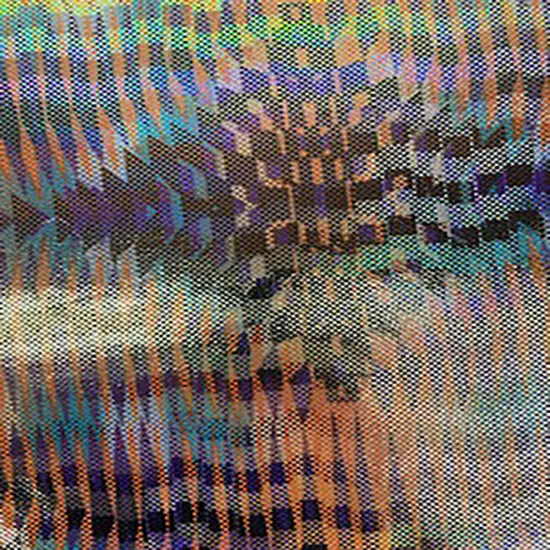 1 Yard Hologram Dazzle Puzzle Poly Spandex Fabric 58/60 Inch Width Lime {3}