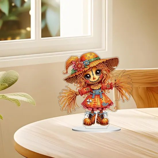 DIY 5D Tabletop Diamond Art Painting Kit (Scarecrow) {2}