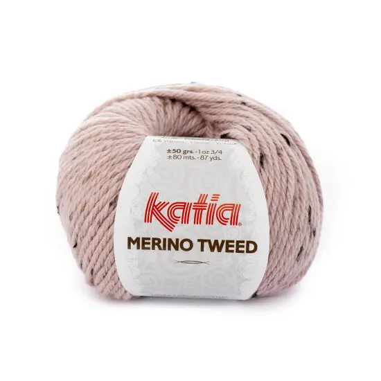 Katia Merino Tweed Superwash Yarn Camel {6}