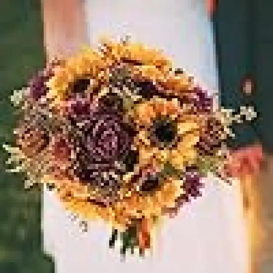 Bundles Fall Flowers Bouquet {4}