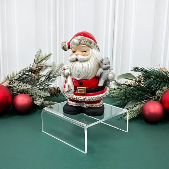 Plymor Clear Acrylic Short Square Display Riser, 2" H x 5" W x 5" D (1/8" thick) {4}