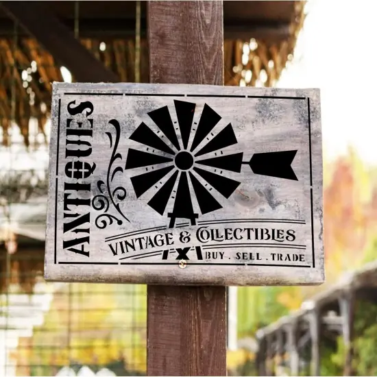 Farmhouse Stencils for Painting on Wood Kitchen Paint Stencils {5}