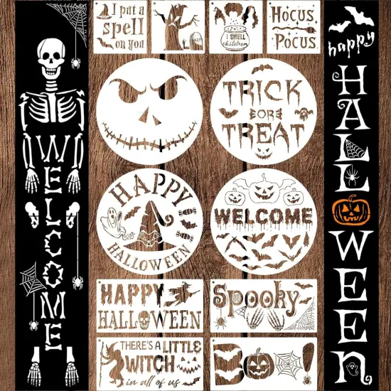 Halloween Stencils - Mixed Designs {1}