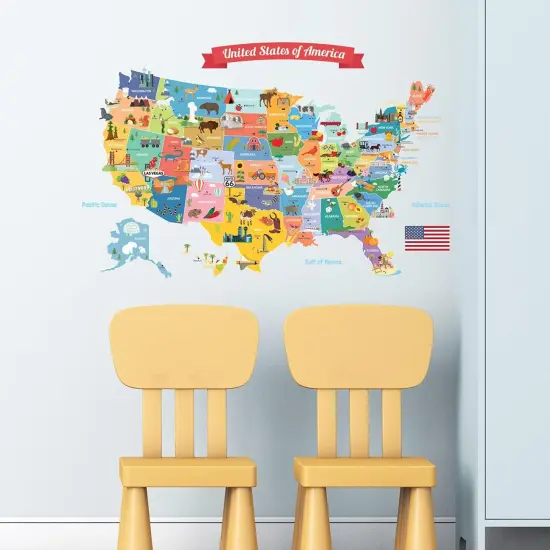 USA Kids Wall Stickers Wall Decals {4}