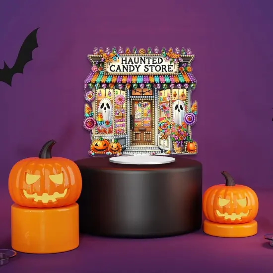Tabletop Diamond Art Painting Kit Halloween {4}