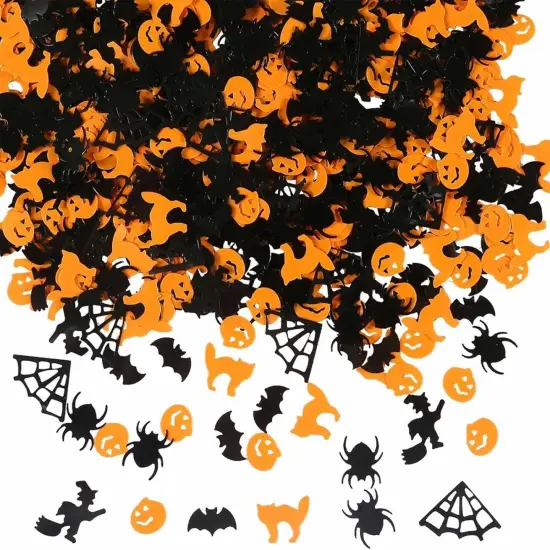 Halloween Bat and Spider Glitter Confetti {1}