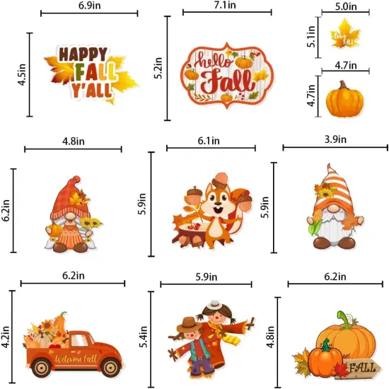 36 Pcs Fall Classroom Decorations {2}