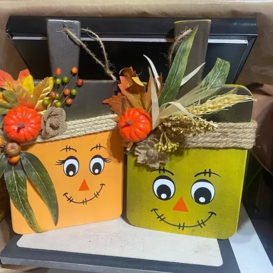 Fall Stencils Scarecrow Stencil 3inch Reusable Fall Stencils {6}