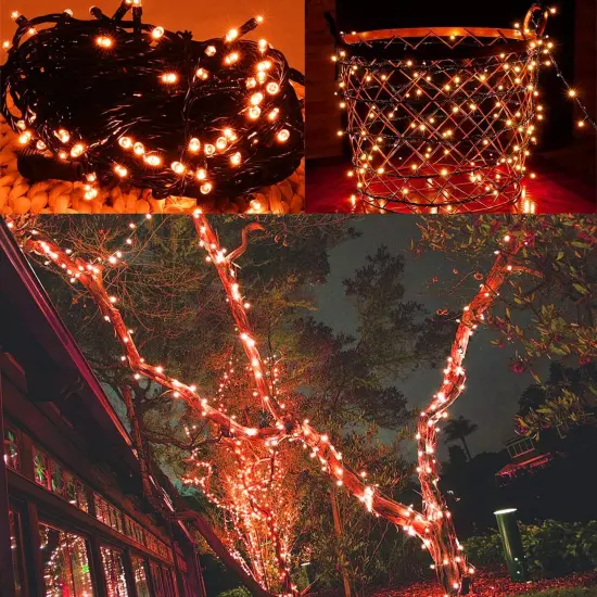 200 LED 66FT Halloween Fairy String Lights {4}