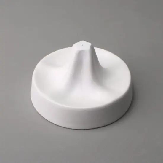 5&rdquo; x 5" x 2.5" Fluted Mushroom Drape Glass Fusing Kiln Mold {2}