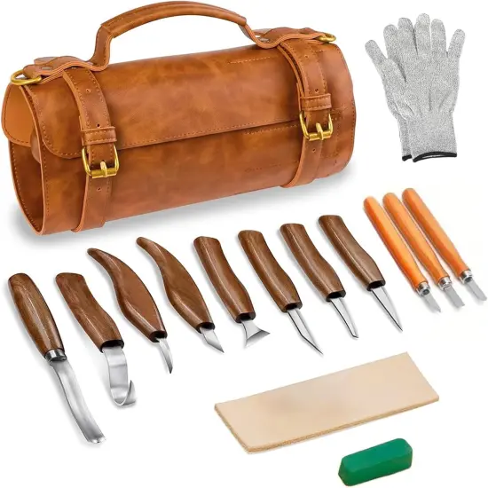 15PCS Wood Carving Tools Kit {1}