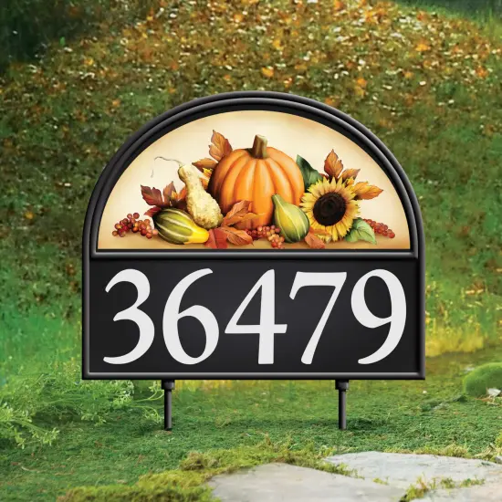 Collections Etc Four Seasons Address Marker Garden Stake {5}