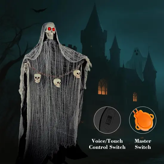 Life Size Scary Halloween Animatronics {3}