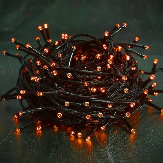 98.5FT Halloween String Lights with 8 Lighting Modes {4}